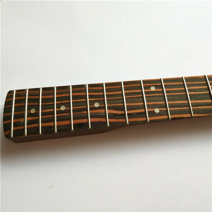 Zebra Wood Bass Guitar Neck,20-Fret