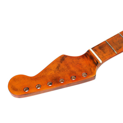 Canadian Maple Guitar Neck for ST, 21-Fret Paint Bright Light