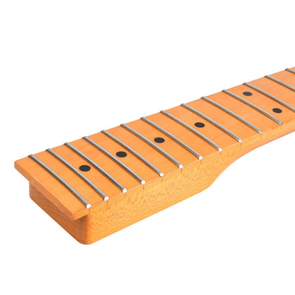 Canadian Maple Guitar Neck for Fender TL, 22-Fret Bright Yellow