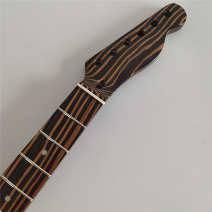 Zebra Wood TL Guitar Neck,22-Fret