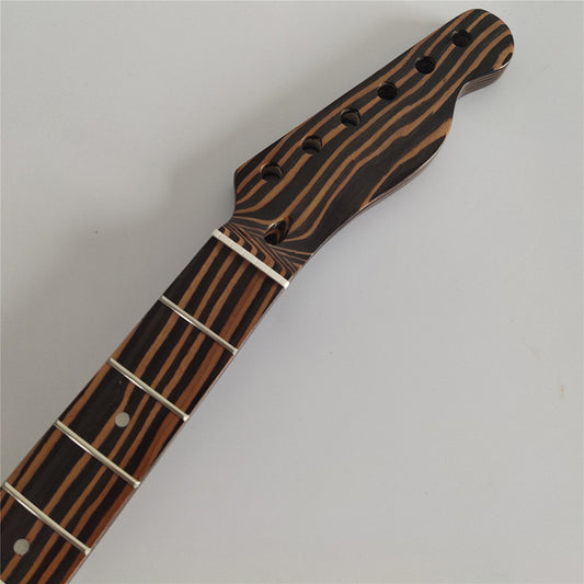 Zebra Wood TL Guitar Neck,22-Fret