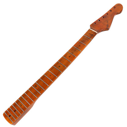 Canadian Maple Guitar Neck for ST, 21-Fret Paint Bright Light