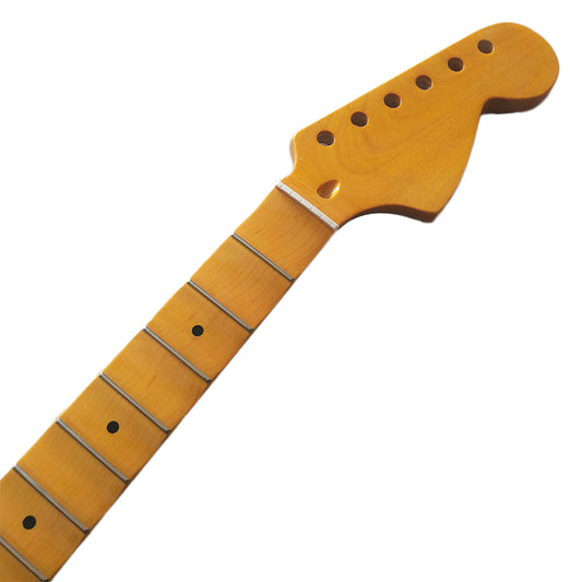 Big Head Full Scalloped Maple Guitar Neck,22-Fret