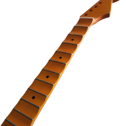 Full Scalloped Maple Guitar Neck,24-Fret