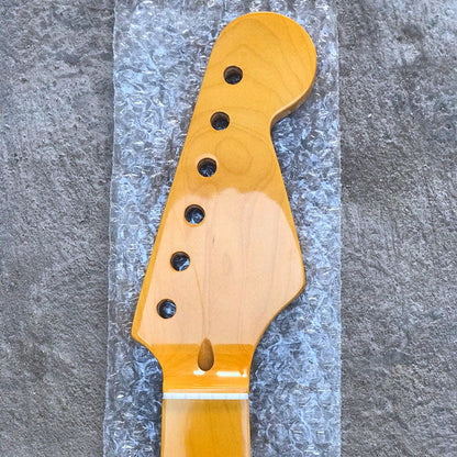Canadian Maple Guitar Neck for ST Strat Stratocaste, 22-Fret