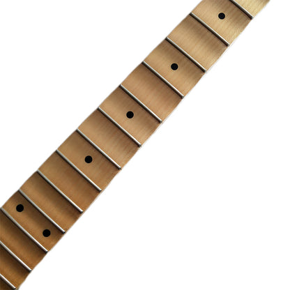 Full Scalloped Maple Guitar Neck,22-Fret Left hand