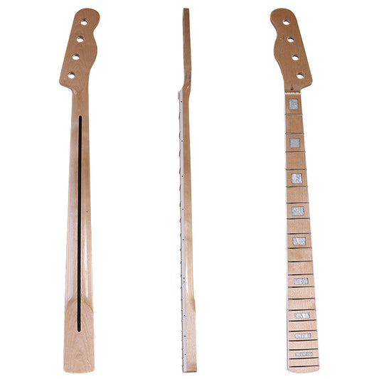 Left hand Canada Maple TL Bass Guitar Neck,20 fret