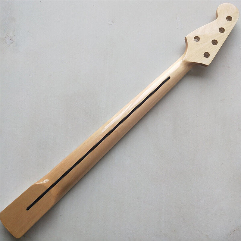 5 String Canada Maple Bass Guitar Neck,21-Fret