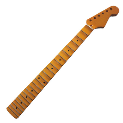 Full Scalloped Maple Guitar Neck,22-Fret