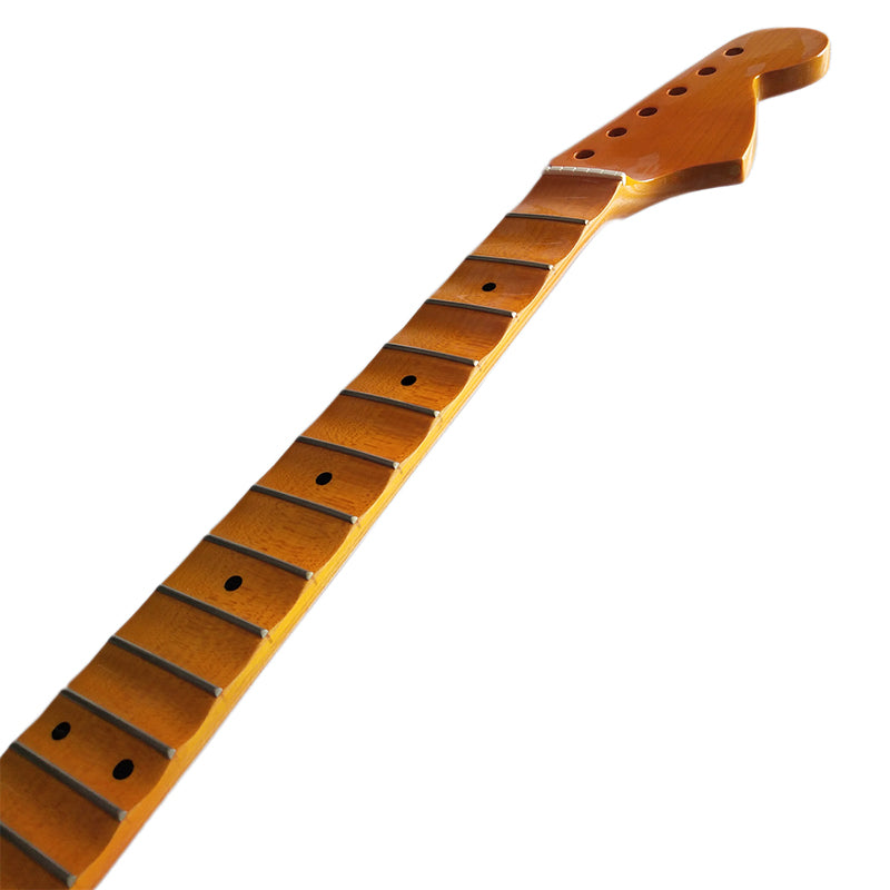 Big Head Full Scalloped Maple Guitar Neck,24-Fret