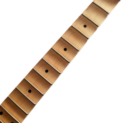 Full Scalloped Maple Guitar Neck,22-Fret