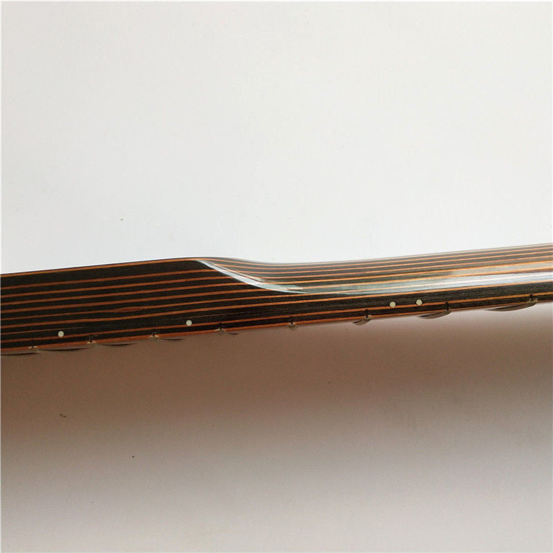 Zebra Wood Bass Guitar Neck,20-Fret