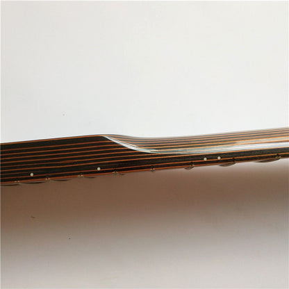 Zebra Wood Bass Guitar Neck,20-Fret