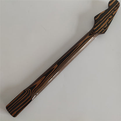 Zebra Wood ST Guitar Neck,22-Fret