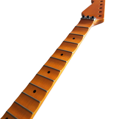 Full Scalloped Maple Guitar Neck,22-Fret Left hand