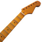 Full Scalloped Maple Guitar Neck,22-Fret