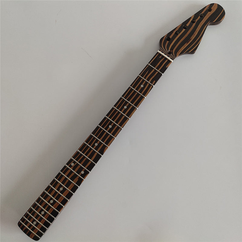 Zebra Wood ST Guitar Neck,22-Fret