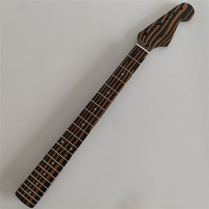 Zebra Wood ST Guitar Neck,22-Fret