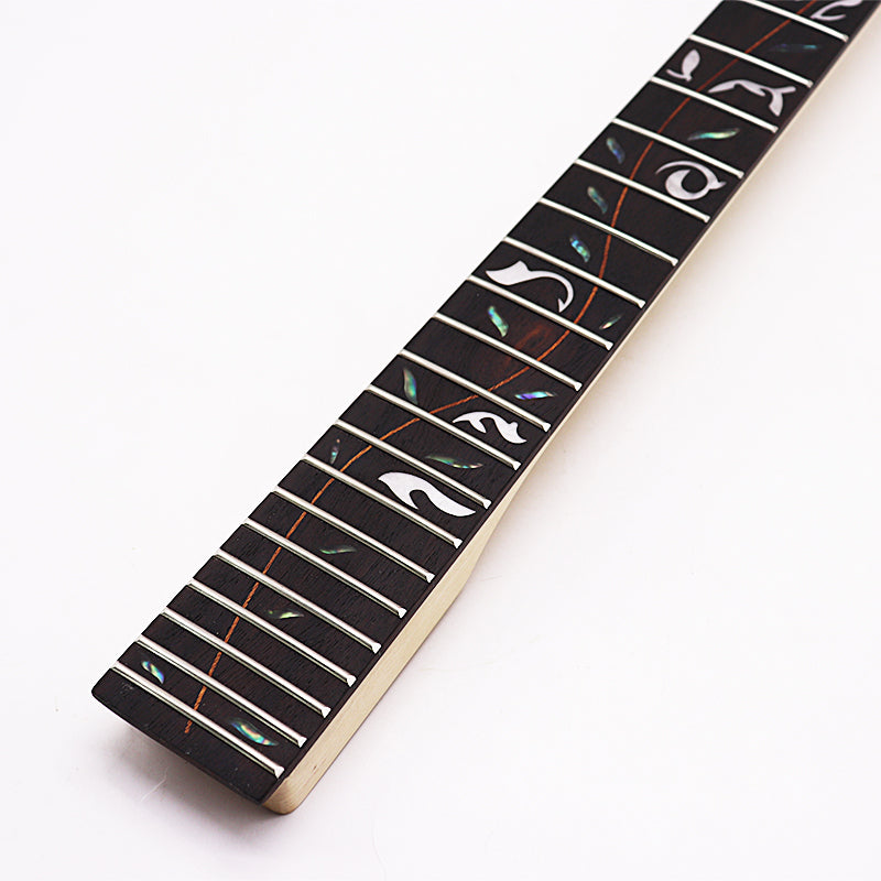 Canada Maple ST Guitar Neck Tree of Life Inlays Fingerboard,24-Fret