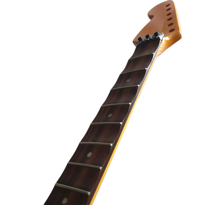 Big Head Full Scalloped Maple Guitar Neck,22-Fret Left hand