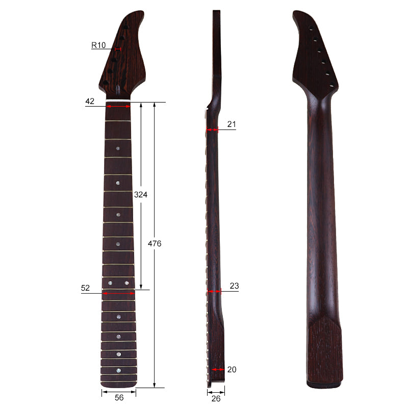 Wenge SR Guitar Neck,22-Fret