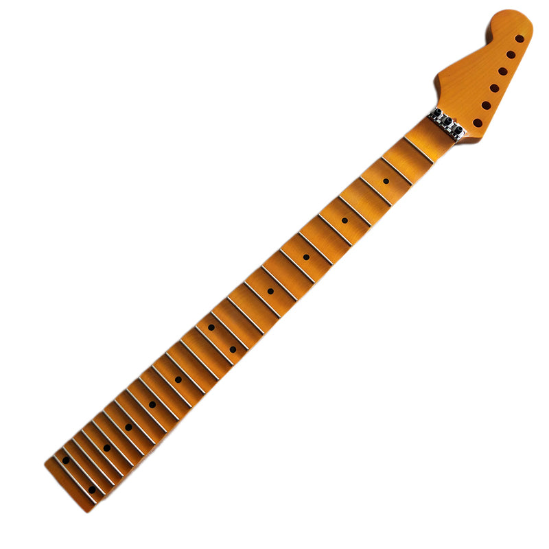 Full Scalloped Maple Guitar Neck,24-Fret Left hand
