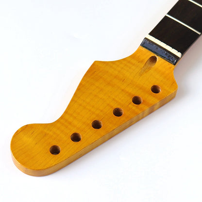 22-Frets Flamed Maple Neck For ST