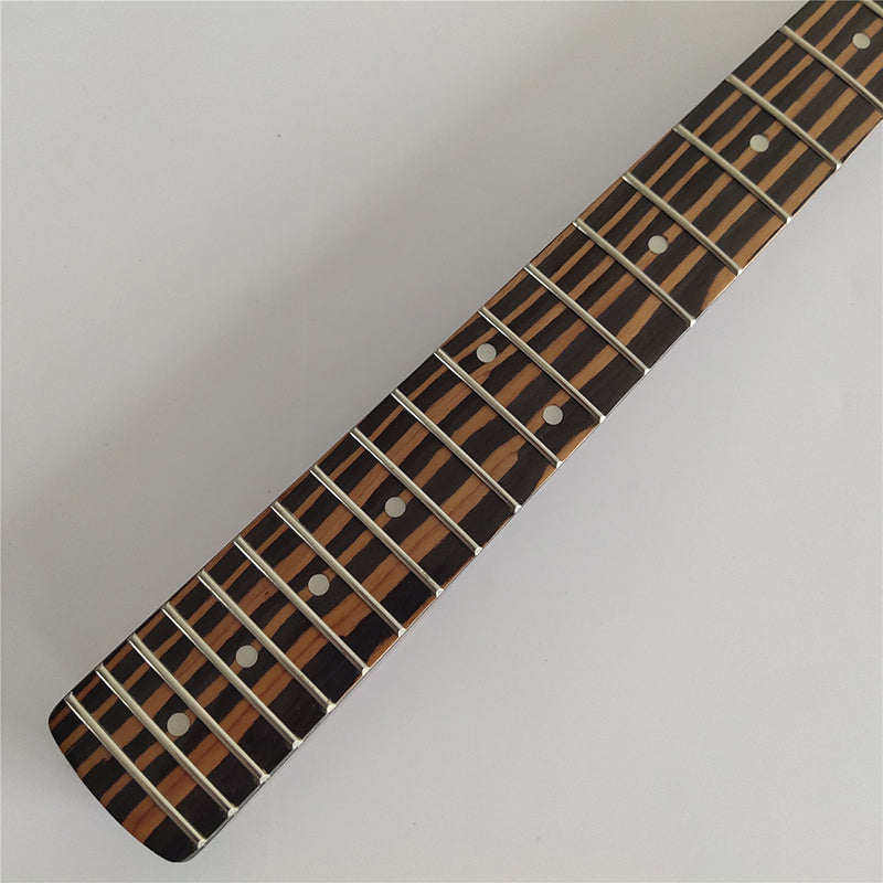Zebra Wood ST Guitar Neck,22-Fret