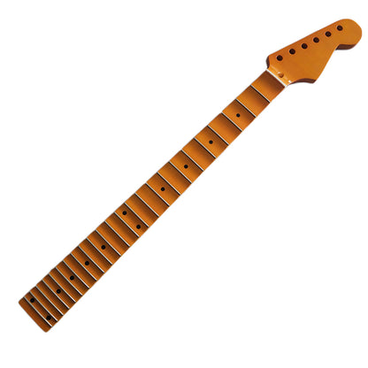 Full Scalloped Maple Guitar Neck,24-Fret