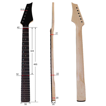 Canada Maple Guitar Neck,24-Fret