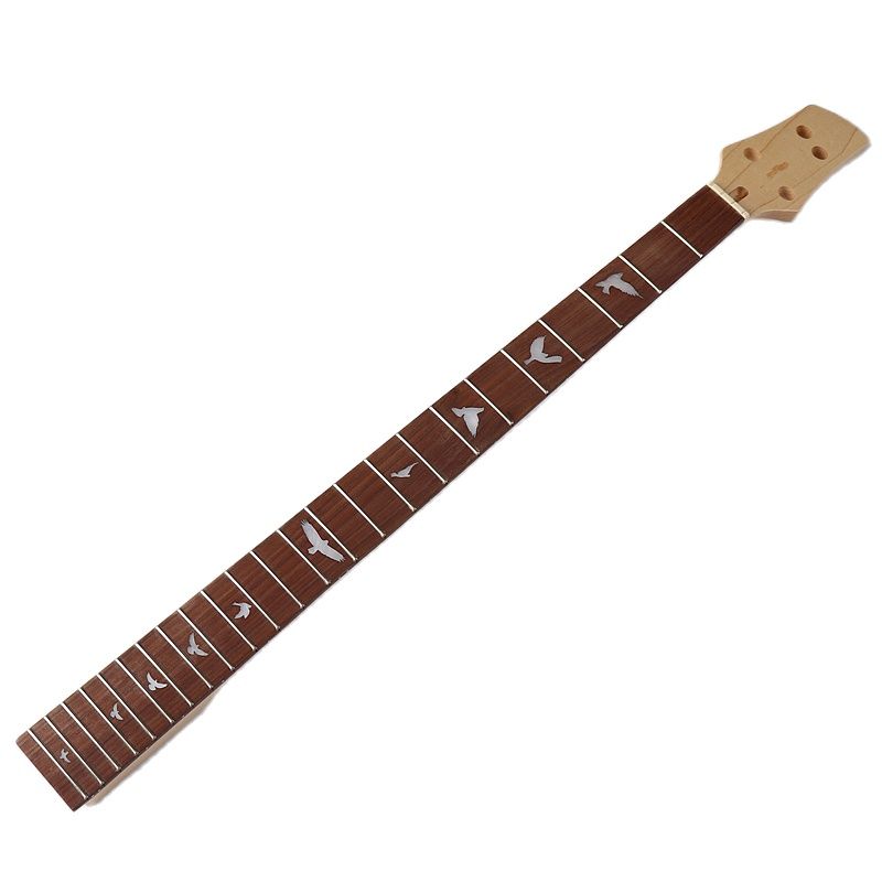 Canada Maple 4 Strings Left Hand Bass Neck,24-Fret