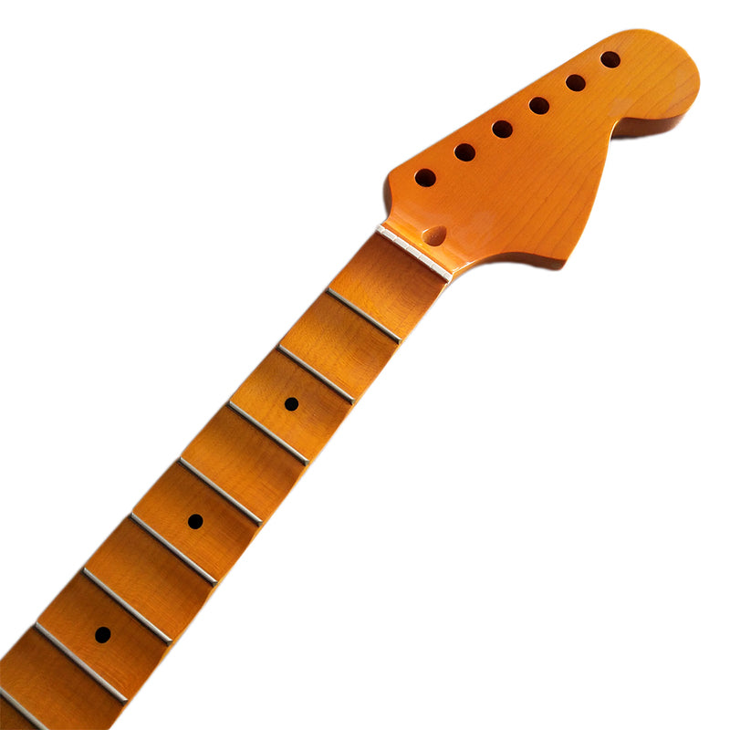 Big Head Full Scalloped Maple Guitar Neck,24-Fret