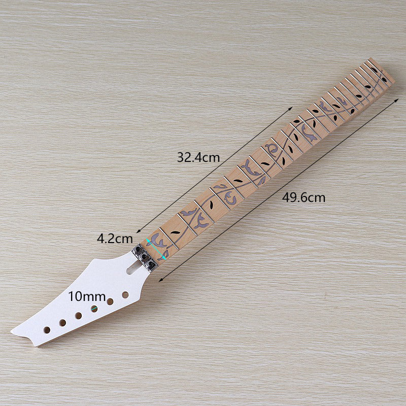 Canada Maple ST Guitar Neck Tree of Life Inlays Fingerboard,24-Fret