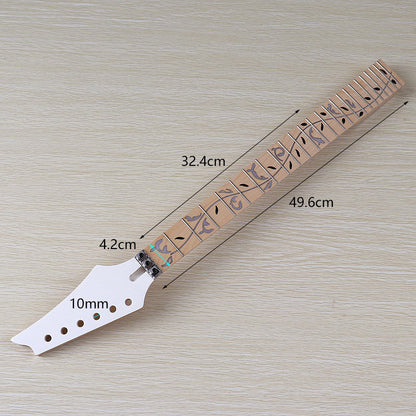 Canada Maple ST Guitar Neck Tree of Life Inlays Fingerboard,24-Fret