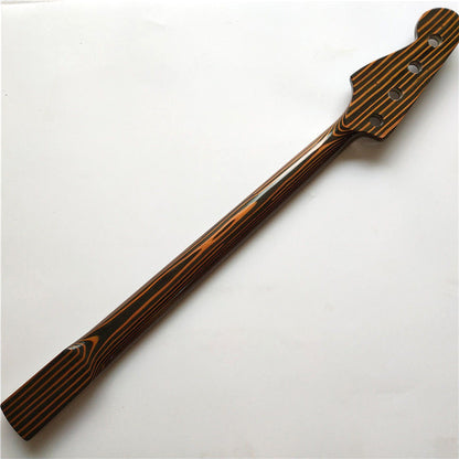 Zebra Wood Bass Guitar Neck,20-Fret