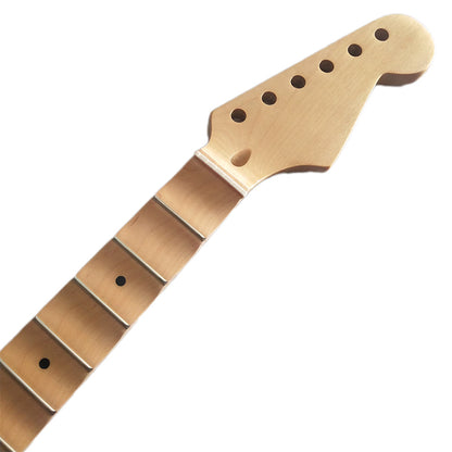 Full Scalloped Maple Guitar Neck,22-Fret