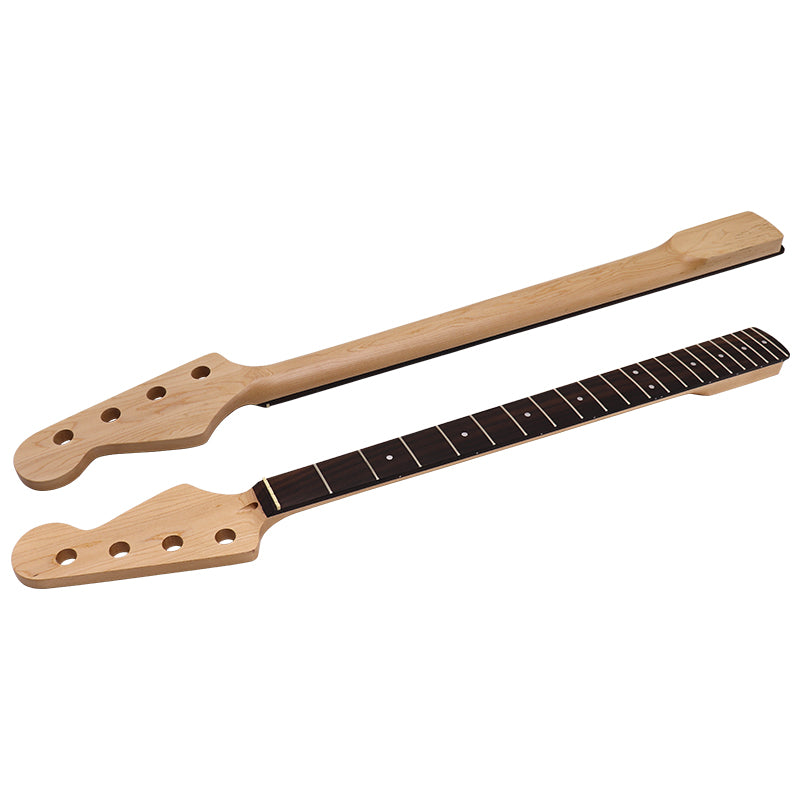 PB 4 string bass guitar neck Canada maple wood,21-fret