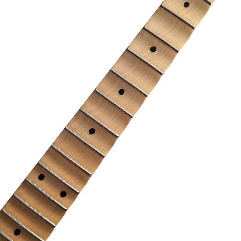 Big Head Full Scalloped Maple Guitar Neck,24-Fret