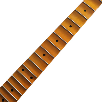 Full Scalloped Maple Guitar Neck,24-Fret Left hand