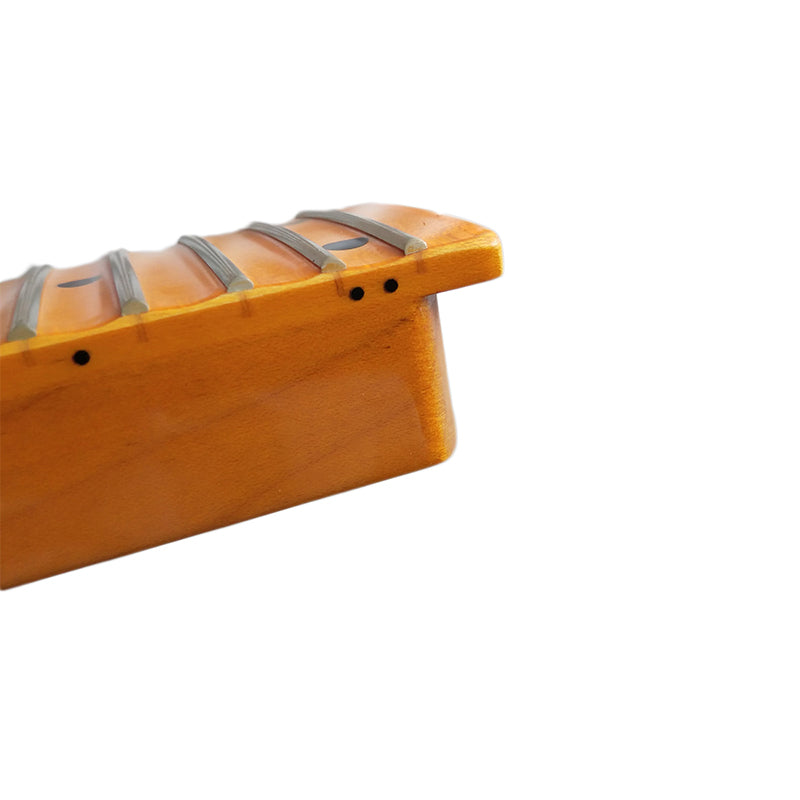 Full Scalloped Maple Guitar Neck,24-Fret